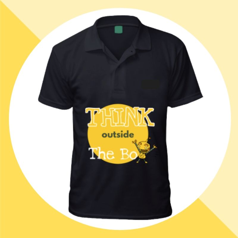 Think out the box- multimeterlab polo t-shirt