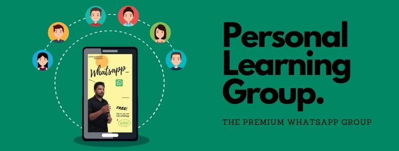 Join the personal learning group